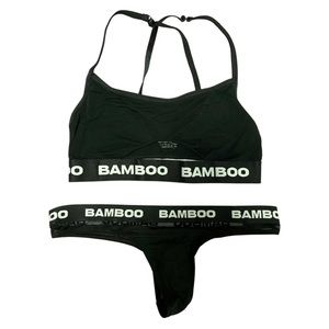 BAMBOO bra/thong set